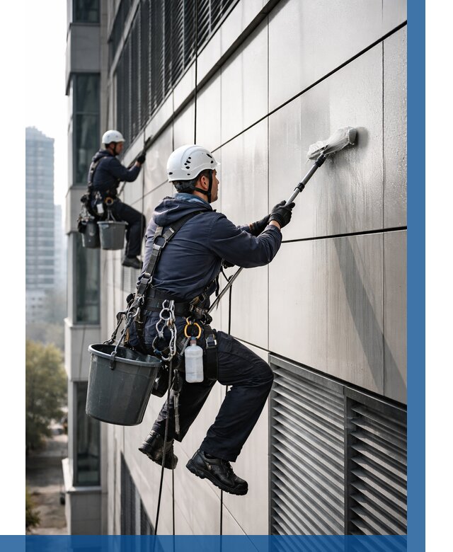 Мойка вентилируемого фасада в Шебекине от 255 р. | ВЫСОТНИК-Шбк