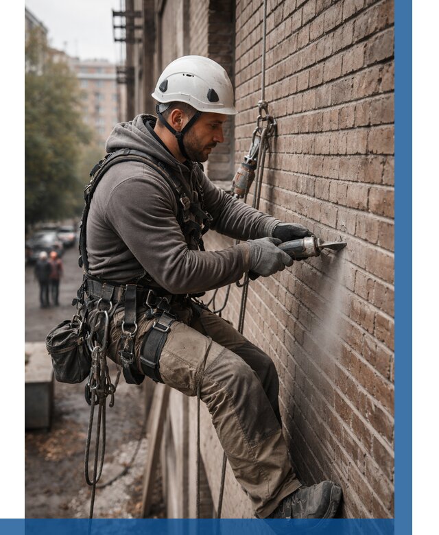 Расшивка кирпичных швов в Шебекине от 611 р. | ВЫСОТНИК-Шбк