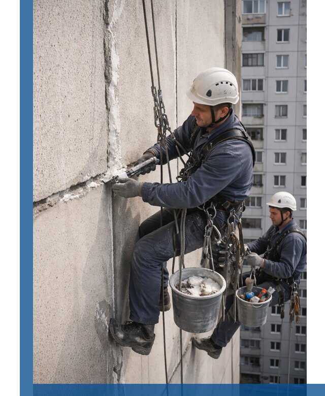 Утепление межпанельных швов в Шебекине профессионально и надежно
