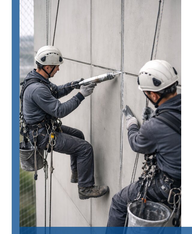 Первичная герметизация швов фасадов и кровель в Шебекине