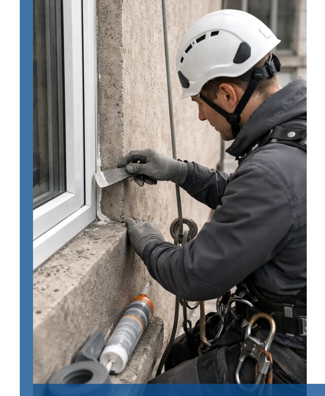 Герметизация монтажных швов окон в Шебекине с гарантией качества