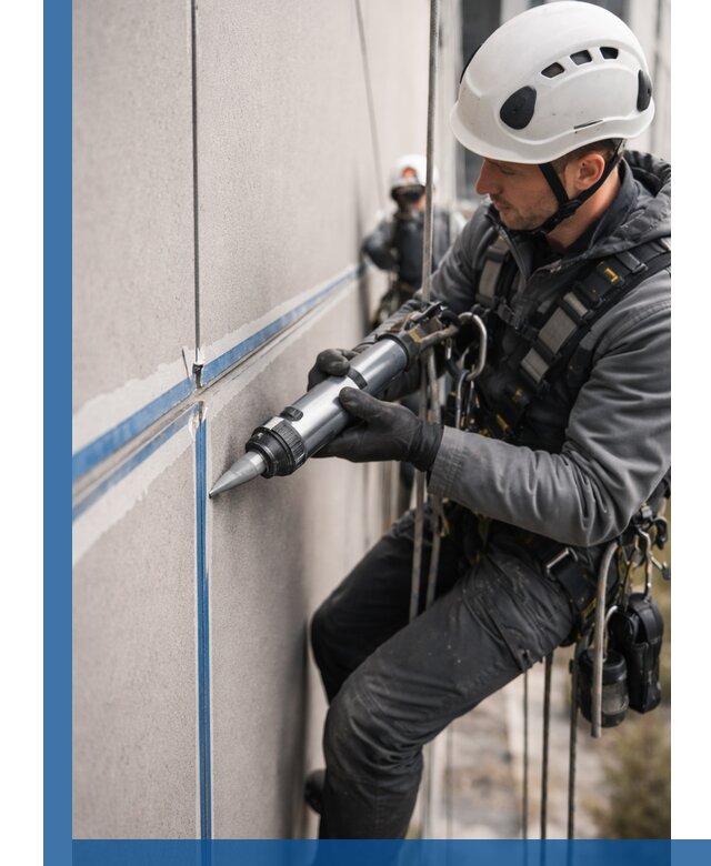 Герметизация стыков фасадных панелей в Шебекине качественно и быстро