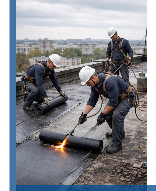 Ремонт наплавляемой кровли в Шебекине качественно и надежно