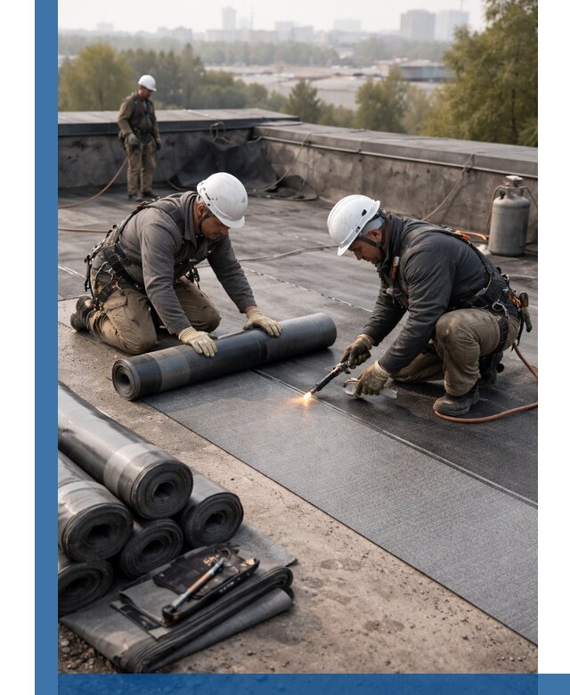 Монтаж мягкой кровли в Шебекине профессионально и надежно