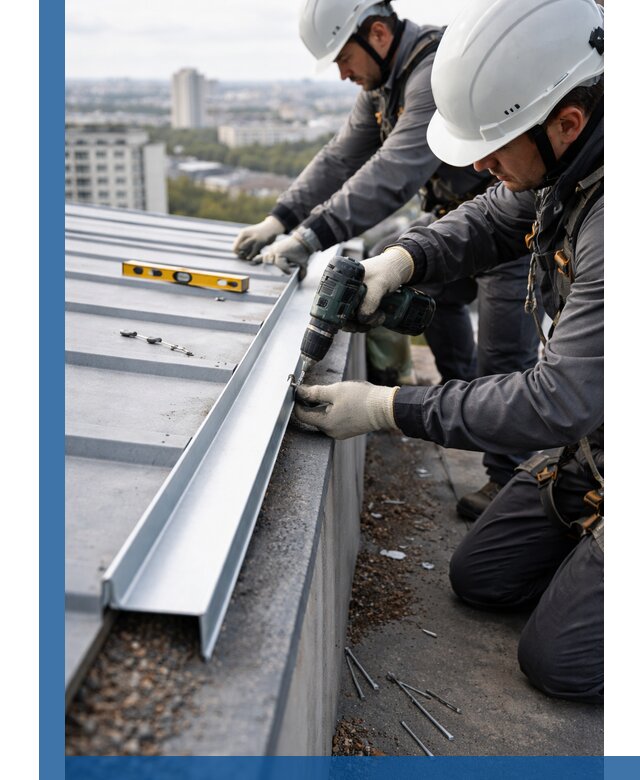 Монтаж капельника на кровле в Шебекине с гарантией качества