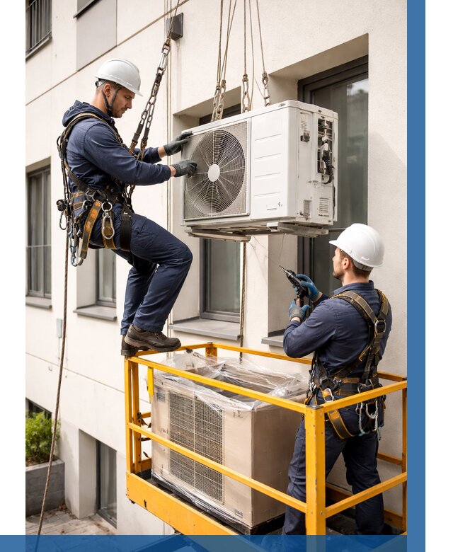 Демонтаж внешнего блока кондиционера в Шебекине от 3563 р. | ВЫСОТНИК-Шбк