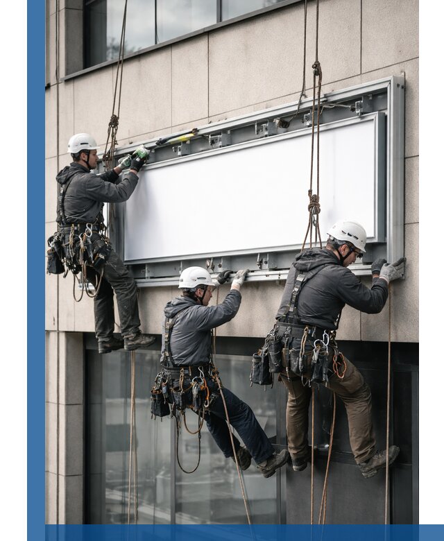 Профессиональный монтаж светового короба под ключ в Шебекине