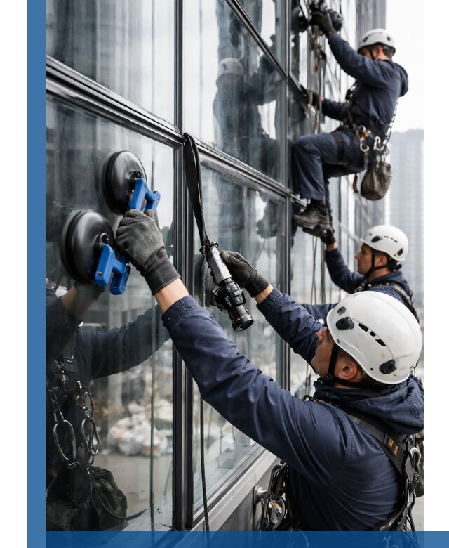 Радиусное остекление фасадов под ключ в Шебекине с гарантиями