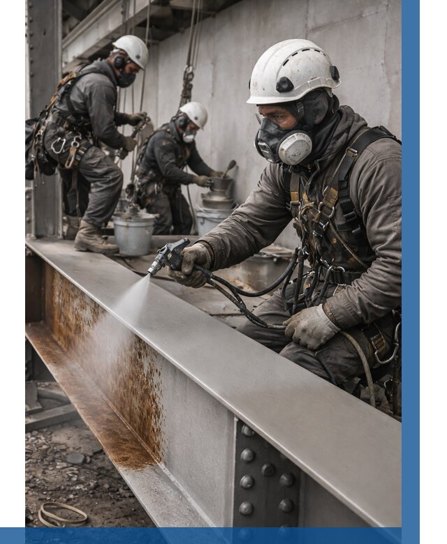 Антикоррозионная покраска металла в Шебекине от 713 р. | ВЫСОТНИК-Шбк