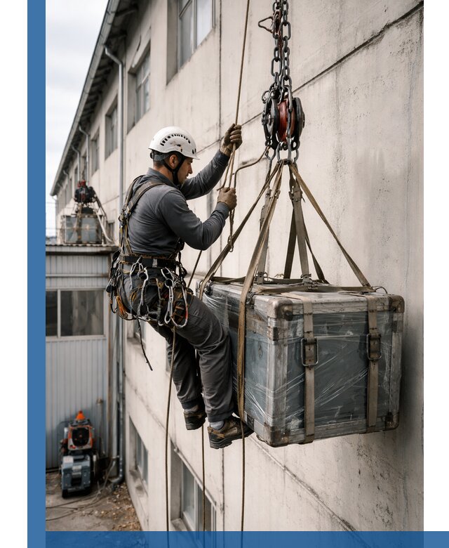 Подъем грузов на высоту в Шебекине для промышленных объектов