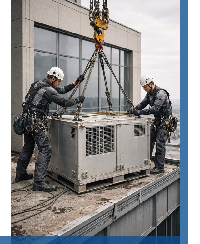 Такелажные работы на высоте в Шебекине от 8145 р. | ВЫСОТНИК-Шбк