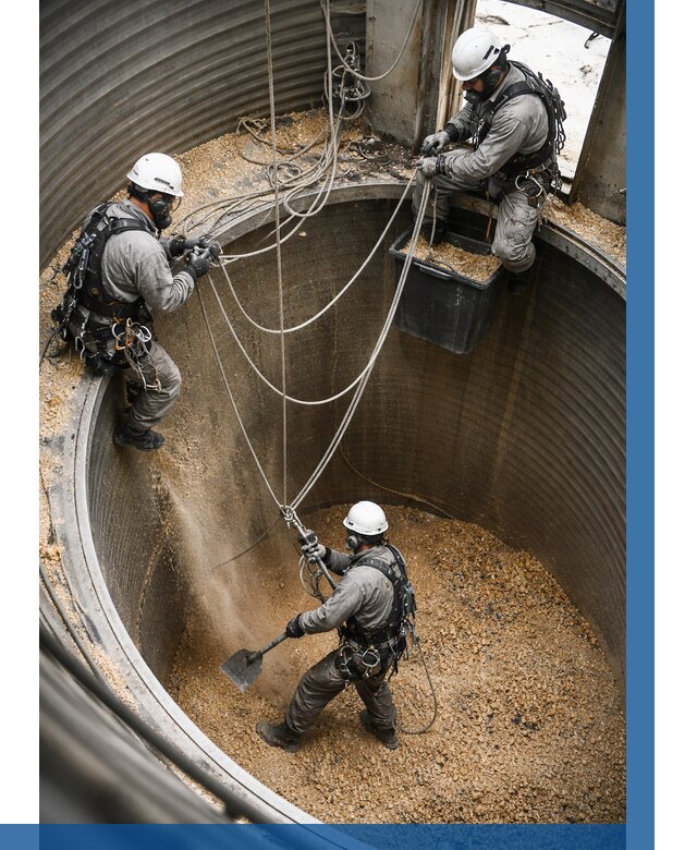 Чистка зерновых бункеров в Шебекине от 12217 р. | ВЫСОТНИК-Шбк