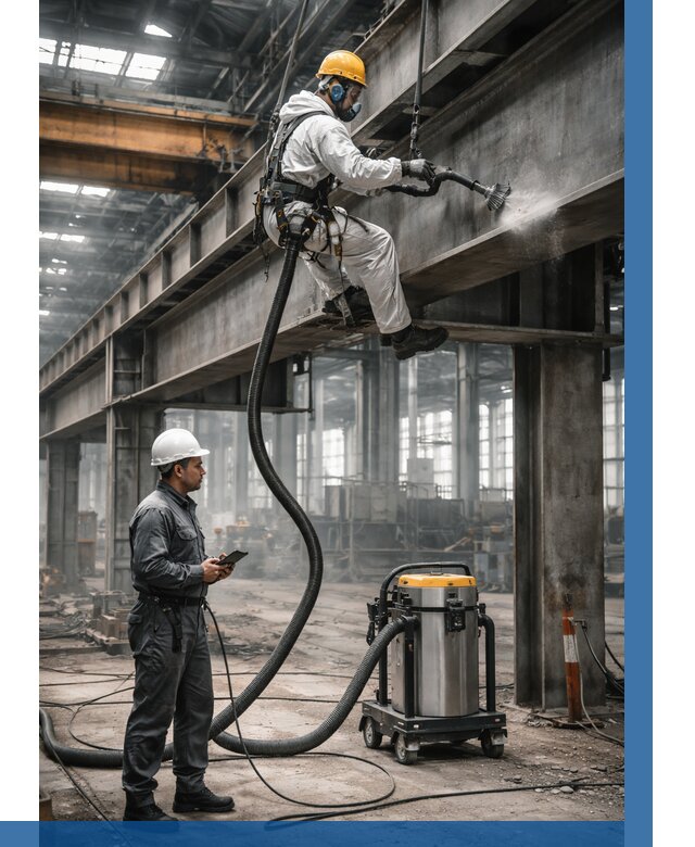 Обеспыливание конструкций в цехе в Шебекине от 4276 р. | ВЫСОТНИК-Шбк