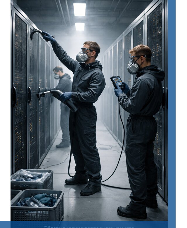 Обеспыливание серверной комнаты в Шебекине от 4581 р. | ВЫСОТНИК-Шбк