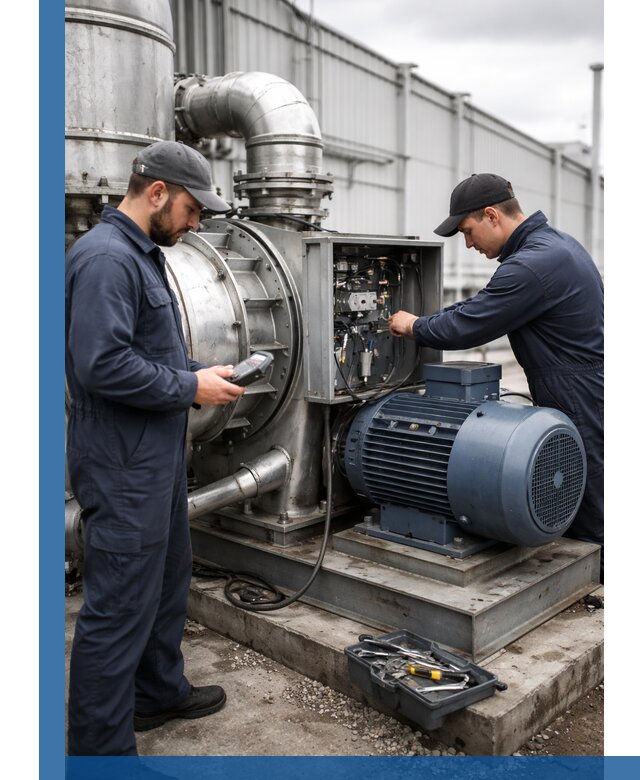 Техническое обслуживание промышленного оборудования в Шебекине