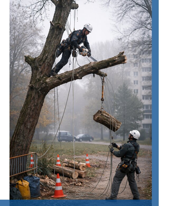 Удаление аварийных деревьев в Шебекине от 15272 р. | ВЫСОТНИК-Шбк