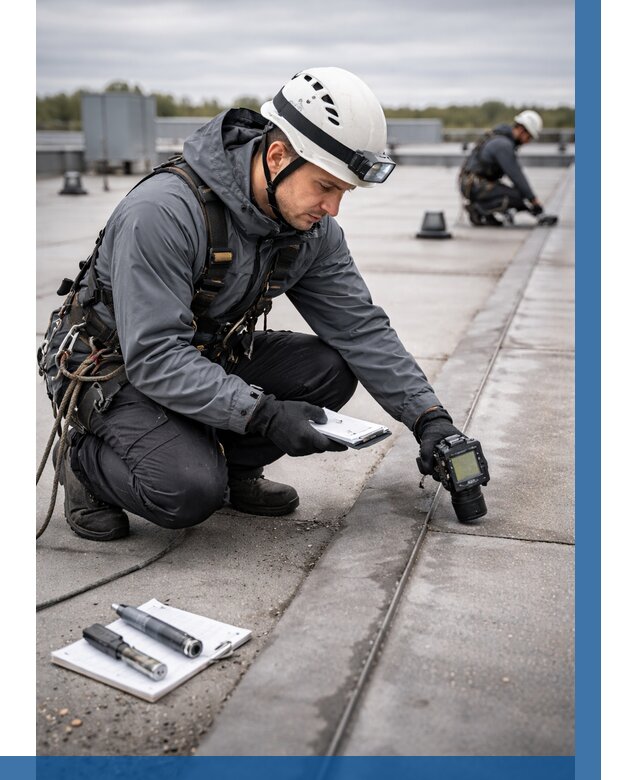 Обследование кровли на протечки в Шебекине от 4581 р. | ВЫСОТНИК-Шбк