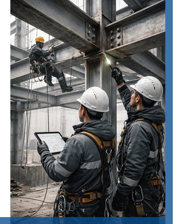 Обследование металлоконструкций в Шебекине от 5600 р. | ВЫСОТНИК-Шбк